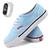 Tenis Feminino Kit Com Relogio Cano Baixo Skateboard Casual Confort Azul