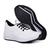 Tênis Feminino Leve Esportivo Sapato Confortável Ótimo Para Praticas de Esportes em Geral Branco