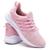 Tenis Feminino Masculino Academia Leve Tenis Meia Macio Fret - Challenge Rosa