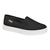 Tênis Feminino Moleca 5712.304 Sem Cadarço Flatform Slip On Confortavel Preto