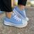 Tenis Feminino Plataforma Star Shoes Run Hike Ref. 11000 Azul, Caramelo