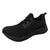 Tenis Feminino Running La Fitty 1740 Preto, Preto