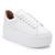 Tênis Feminino Salto Plataforma Flatform Branco Balluga Branco