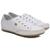 Tênis Feminino Sapatênis Couro Mocassim Mocatênis Branco