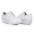 Tênis Feminino Sapato Antistres Ortopédico Conforto Esporão Cardaço Branco