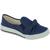 Tenis feminino sliper on laço nó plataforma yate elastico casual confortavel via angel Jeans