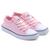 Tênis Feminino Star Casual Elástico Meia Academia Malhar Rosa