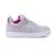 Tênis Feminino Street Air Urbano Casual Academia em Couro Force Cinza, Rosa