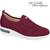 Tênis Feminino Ultraconforto Modare Slip On Calce Fácil Casual Sem Cadarço Vinho