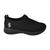 Tênis Feminino Usaflex Slip-On Conforto Tricot AE2208 facil calce para caminhadas  Preto