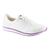 Tênis Feminino Via Uno 166020 Chunky Sneaker Leve Flatform Jogging  Branco, Lilás