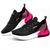 Tenis Feminino Xtry Sport Caminhada Treino Musculação Academia e Dia Dia Preto, Pink