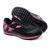 Tenis FIT BONDI Masculino Zoom Bondi 6 Feminino Caminhada Escrito bondi preto rosa