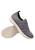 Tenis Flat Form Sapatenis Feminino Casual Via Boreal Cinza