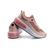 Tenis Flatform Amortecimento Air Feminino Conforto Leveza Rosa