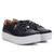 Tênis Flatform Somoda com Pingente Feminino Marinho