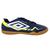 Tênis Futsal Umbro Prisma+ Masculino Indoor Salão Original Marinho, Branco, Limão