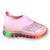 Tênis Infantil de Luz Bibi Roller Celebration Rosa Conforto Rosa