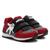 Tênis Infantil Disney Mickey Mão Jogging Velcro Masculino Vermelho, Preto