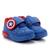 Tênis Infantil Marvel Capitão América Velcro Gel Azul, Vermelho