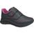 Tênis Infantil Menina Fecho Duplo Conforto Ortopé Flex Run Preto, Pink