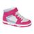 Tênis Infantil Molekinha 2562.109 Elastico Flatform Baixo Menina  Branco, Pink