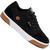 Tenis Infantil Ollie Plazza Juvenil Meninos Preto branco