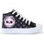 Tênis Infantil Panda Feminino Botinha Glitter Menina 042 Preto