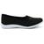 Tenis Kolosh C3182 Sem Cadarço Sapatilha Confortavel Feminino Preto, Cinza