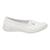 Tenis Kolosh Feminina C3182 Salto Baixo Slip On Social Conforto Branco