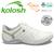 Tenis Kolosh Original Feminino Gel Casual Sapatenis Ziper White