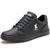 Tênis Masculino Casual Polo Branco Preto All Black All black