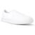 Tênis Masculino Casual Slip On Confortável Perfuro Leve Branco