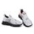 Tênis Masculino Nuvem  Ascension Esporte Caminhada Corrida Academia Leve Macio Confortável 55496 preto branco