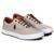 Tenis masculino Sapatenis Polo open casual confortavel macio sapato Bege