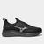 Tênis Mizuno Cool Ride Masculino Preto, Chumbo