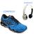 Tênis Mizuno Wave Prophecy 8 - Masculino - 45 - Azul/Preto Azul, Preto