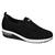 Tenis Modare Feminino Ultraconforto Casual Gel Tech Macio Preto