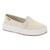 Tênis Moleca 5782.100 Flatform Sem Cadarço Conforto Feminino Off, White