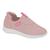 Tenis Molekinha 2344.132 Salto Flatform Sem Cadarço Infantil Menina Rosa