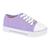 Tênis Molekinha 2565.100 Flatform Casual Cadarço Infantil Menina Lilás