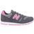 Tênis New Balance 373 Lace Infantil Cinza, Rosa