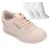 Tenis Olympikus Jogging 100 + 3 Pares De Meia Rosa