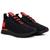 Tênis Para Treino Academia Caminhada Corrida BF Shoes Vermelho, Preto