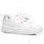 Tenis pegada feminino casual em couro 211202 Branco, , Branco, , Branco