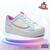 Tênis pink cats infantil flatform colorido Torvy new white, S, , Torvy celeste, S, Jovem branco, S, Torvy tulipa, S, Torvy glicini