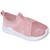 Tênis Puma Wired Run Slip-On Infantil Rosa, Branco