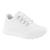 Tenis Ramarim 2278204 Chunky Sneaker Sola Alta Tratorado Cadarço Feminino Branco