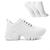 Tênis Ramarim Sneaker Casual + 3 Pares de Meias Branco, Branco