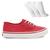 Tênis Redley Originals + 3 Pares de Meia  Coral, Branco